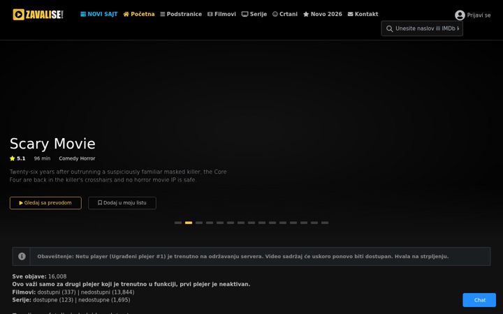 Screenshot of zavalise.com