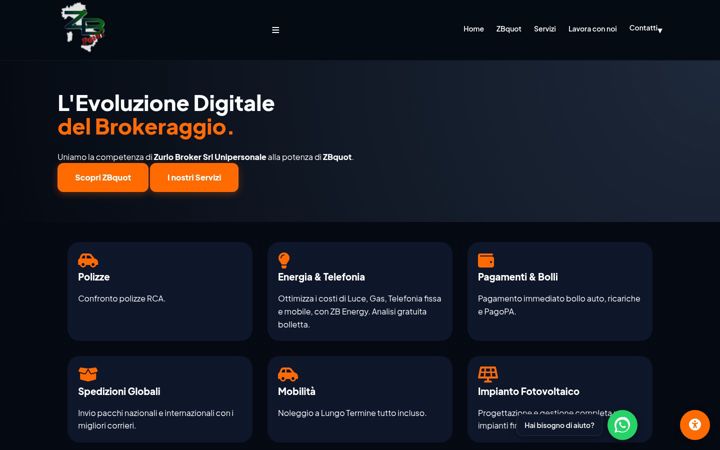 Screenshot of zbpoint.it