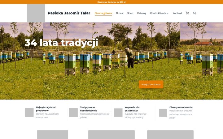 Screenshot of zcm.pl