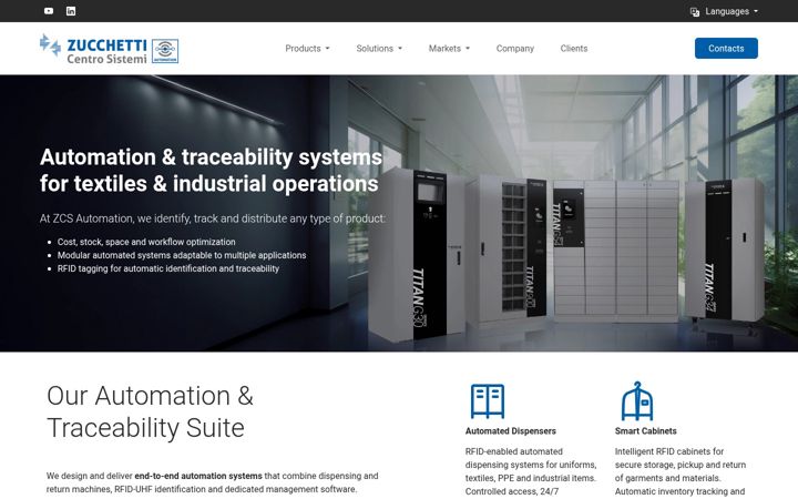 Captura de ecrã de zcsautomation.com