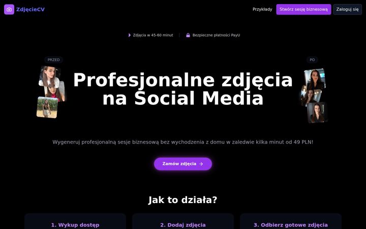 Screenshot di zdjeciecv.pl