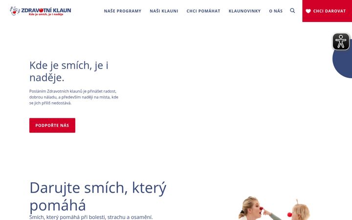 Captură de ecran a zdravotniklaun.cz