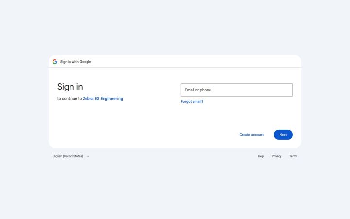 Screenshot of zebra.engineering