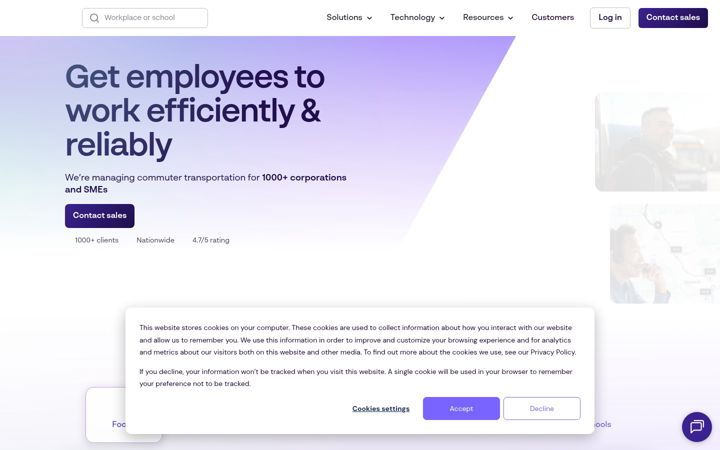 Screenshot of zeelo.co