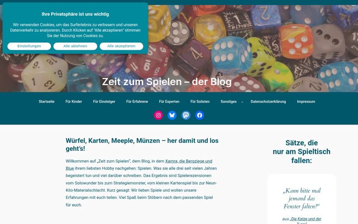 Screenshot of zeit-zum-spielen.de