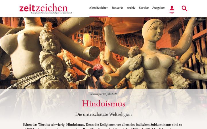Screenshot of zeitzeichen.net