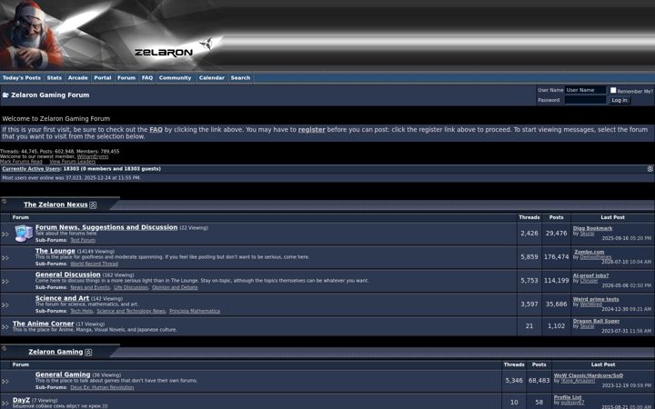 Screenshot του zelaron.com