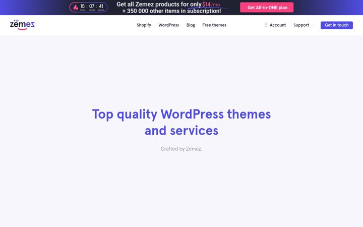 Screenshot of zemez.io
