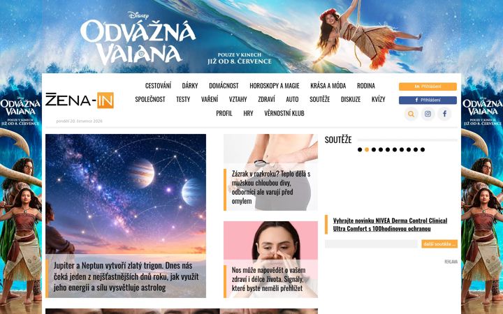 Screenshot of zena-in.cz