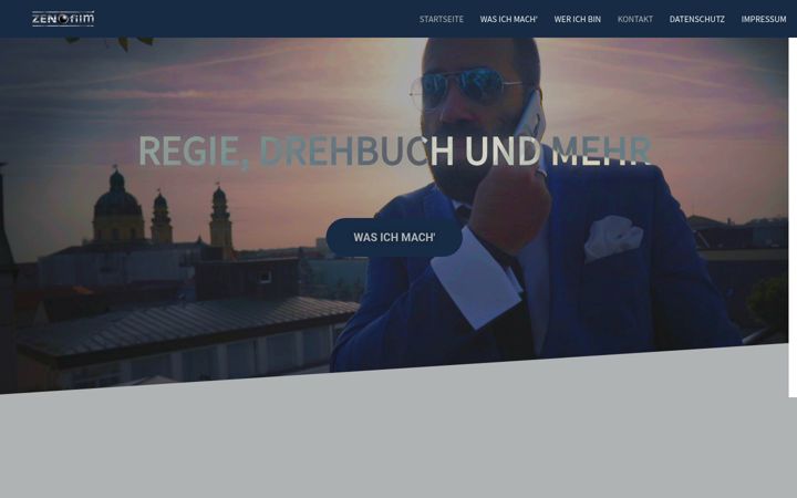 Screenshot of zenofilm.de