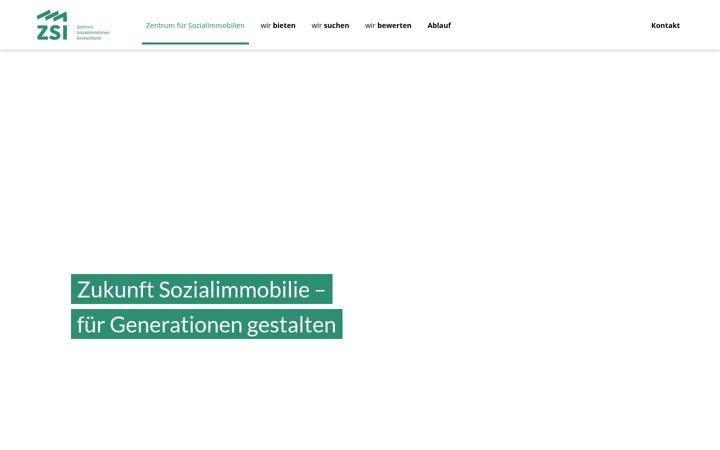 Snímek obrazovky zentrum-sozialimmobilien.de