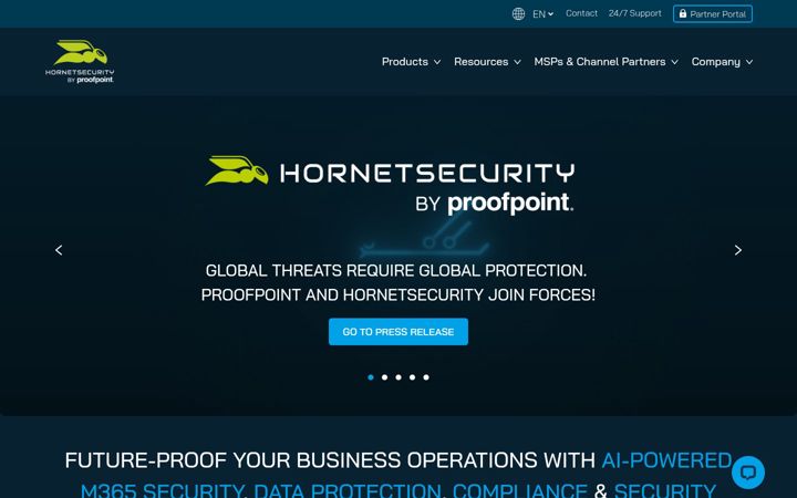Screenshot of zerospam.ca