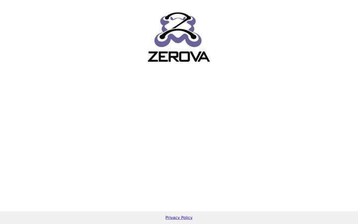 Screenshot of zerova.com