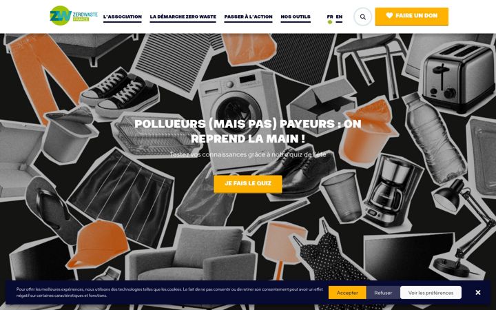 Screenshot of zerowastefrance.org