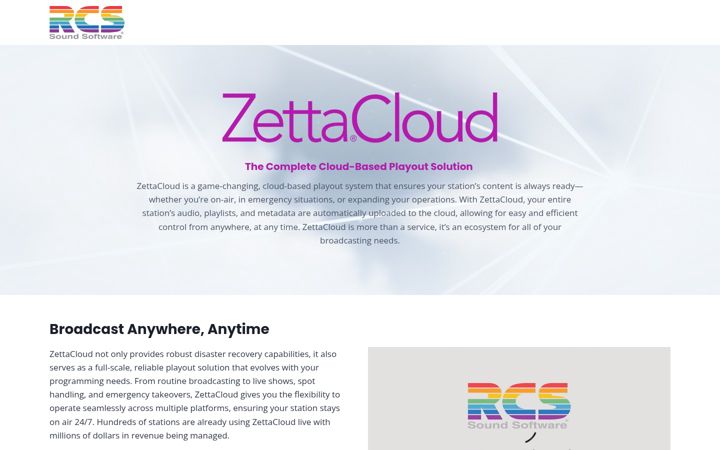 Screenshot of zettacloud.com