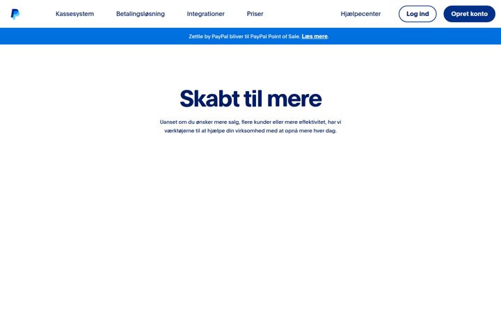Screenshot di zettle.com