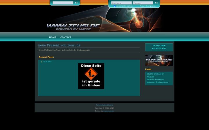 Screenshot stránky zeusi.de