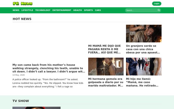 Screenshot of zexoads.com