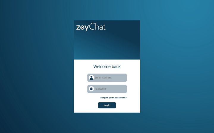 Screenshot of zey.chat