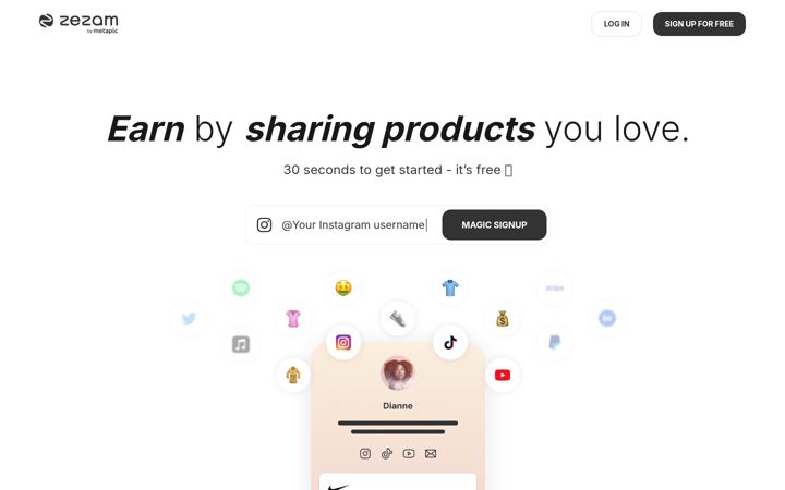 Screenshot of zez.am