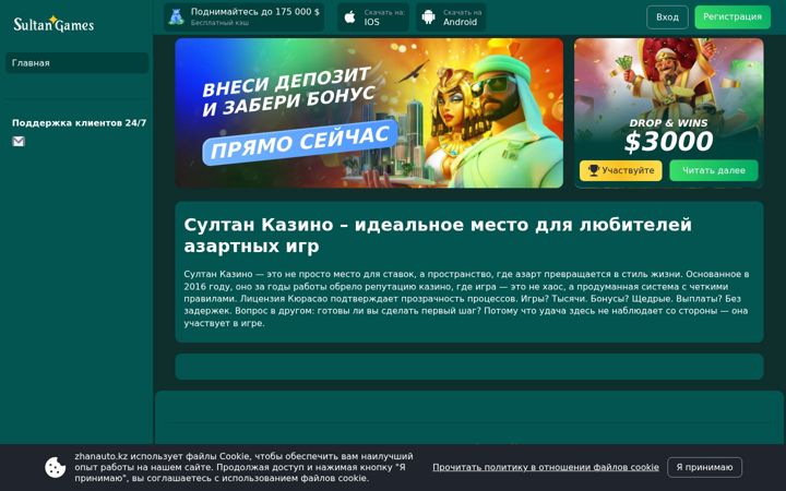 Screenshot of zhanauto.kz