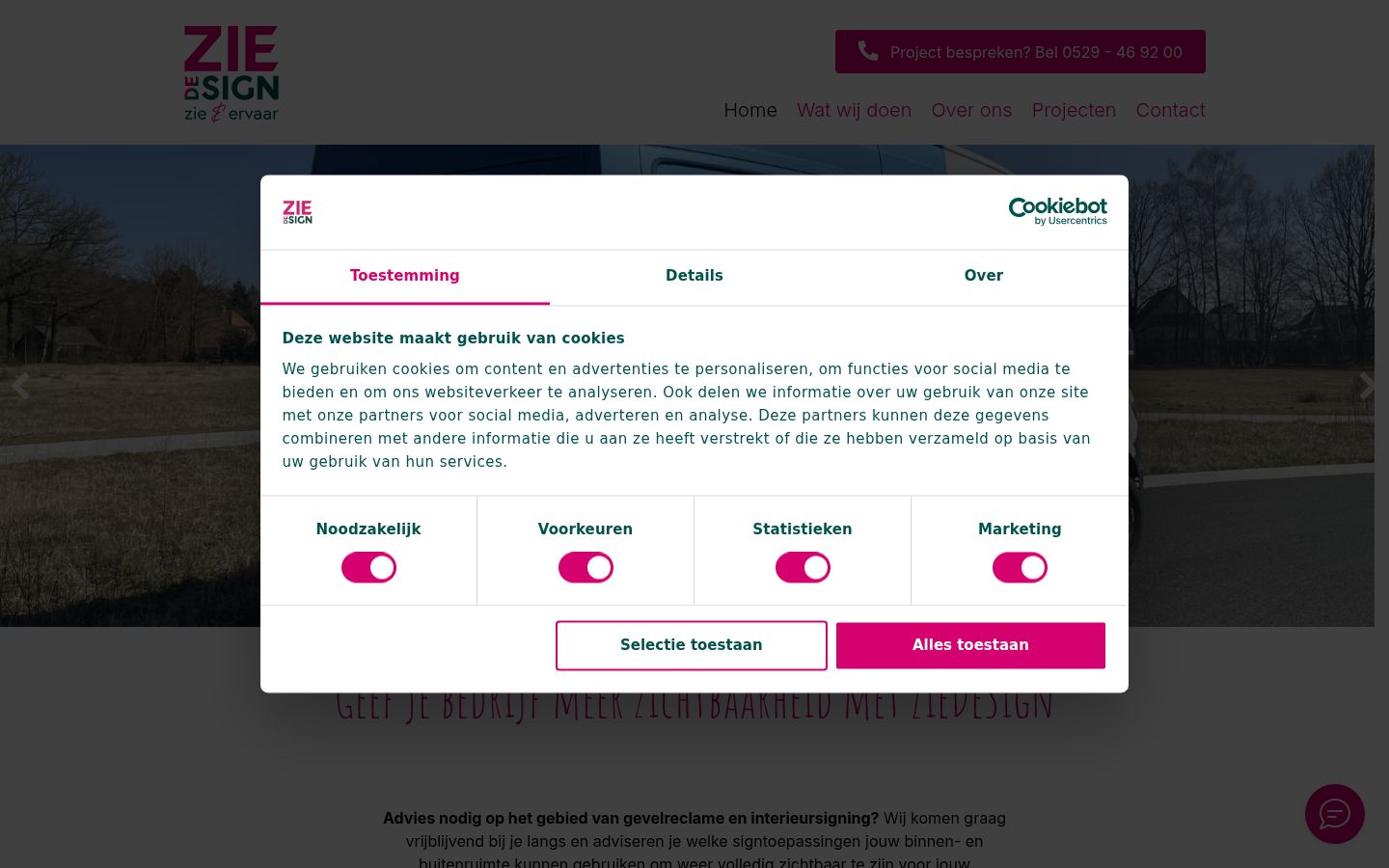 Kuvakaappaus suostumusbannerista, joka näytettiin ennen mitään vuorovaikutusta