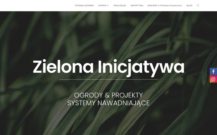 Skärmbild av zielonainicjatywa.pl