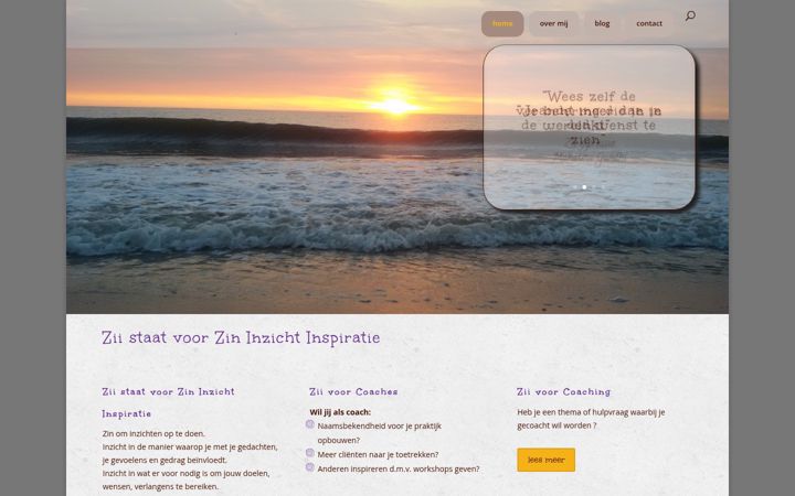 Screenshot του zii-expressie.nl