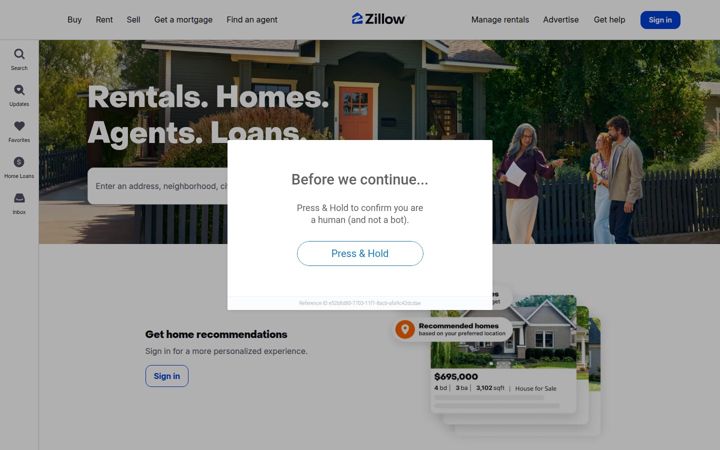 Képernyőkép: zillow.com