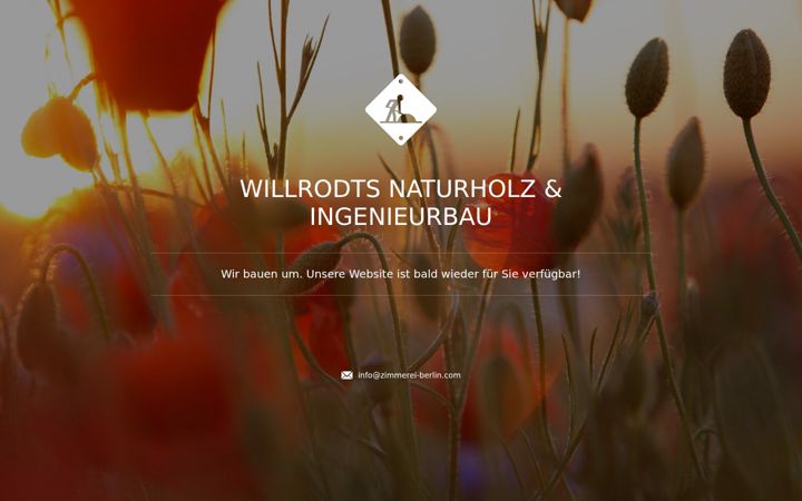 Screenshot of zimmerei-berlin.com