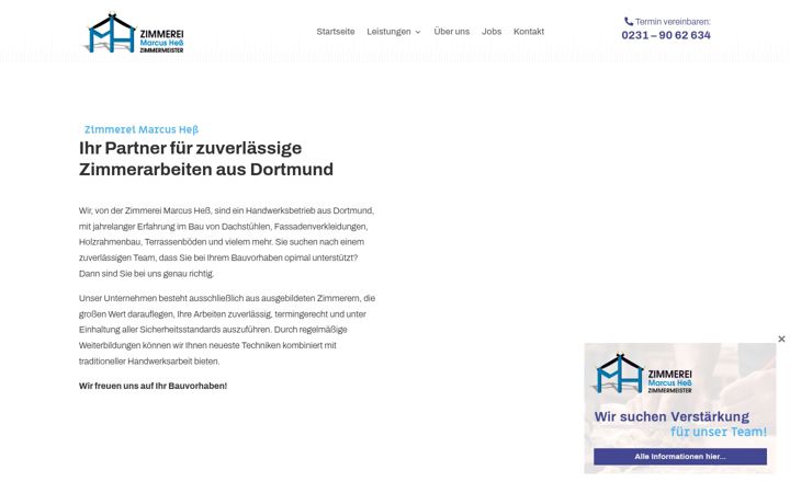 Screenshot ta' zimmerei-hess.de