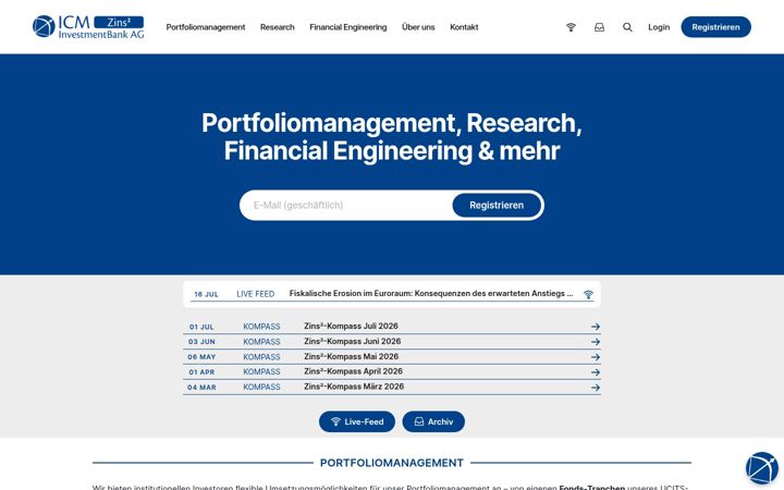 Ekraanipilt saidist zins2.de
