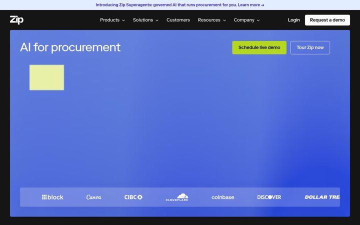 Screenshot of zip.com