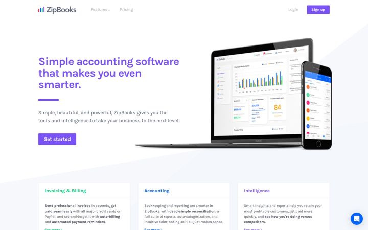 Ekrano kopija zipbooks.com