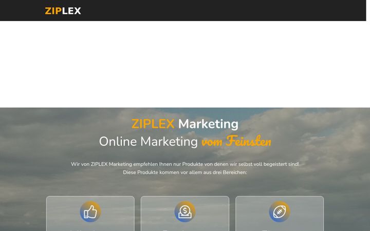 Screenshot di ziplex.info