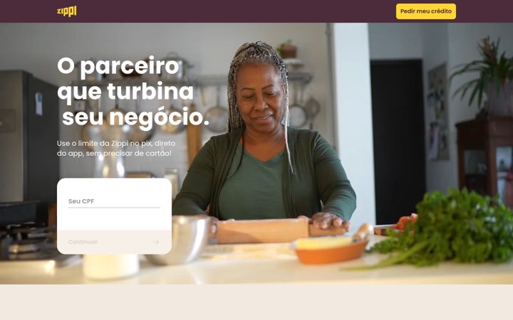 Screenshot of zippi.com.br