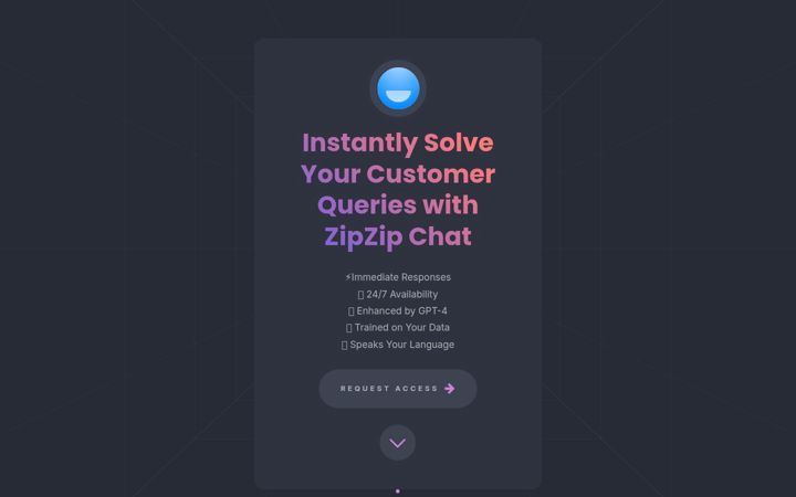 Screenshot of zipzip.ai