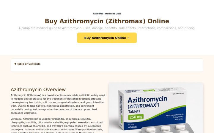 Screenshot of zithromax24h.sbs