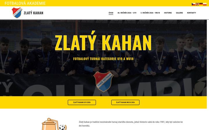 Screenshot von zlatykahan.cz