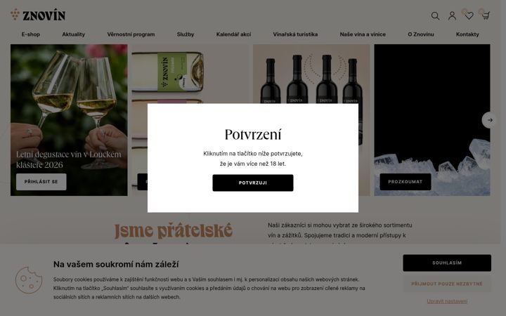 Screenshot of znovin.cz
