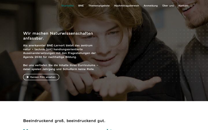 Screenshot ta' znt-aurich.de