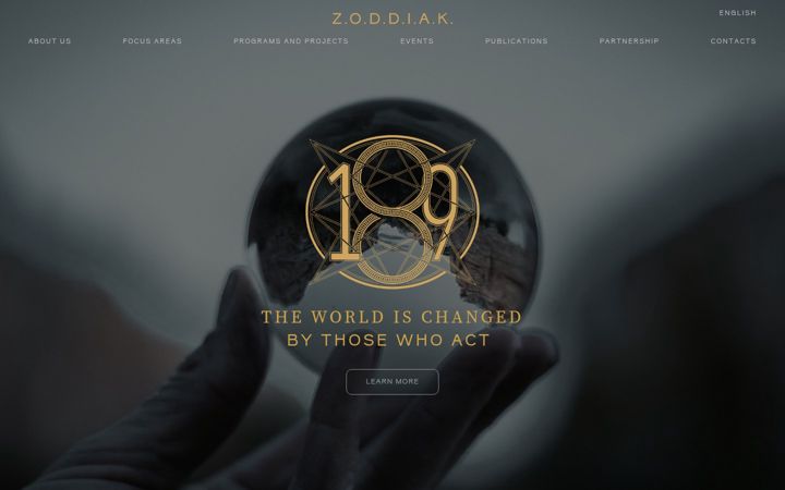 Screenshot van zoddiak.com