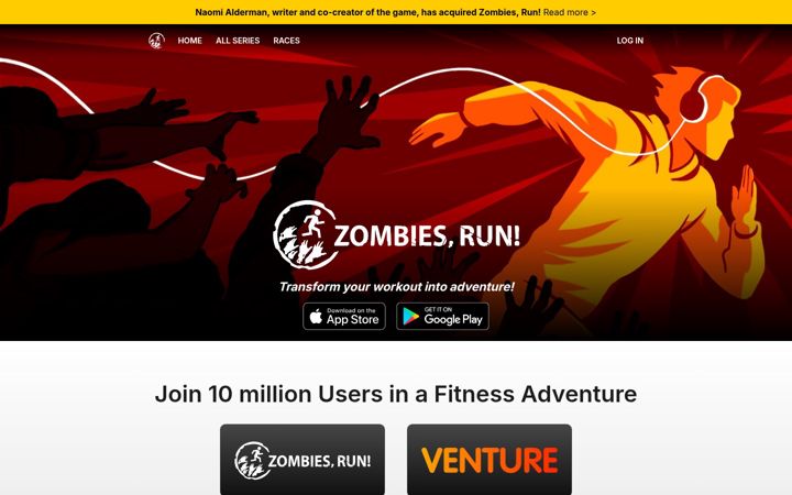 Snímek obrazovky zombiesrungame.com