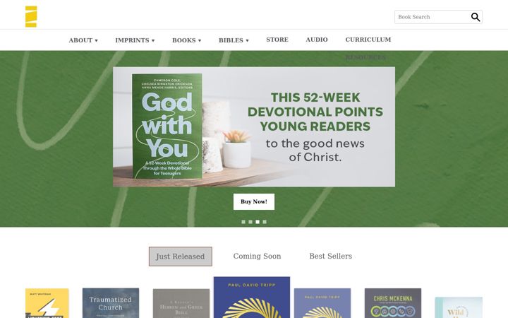 Screenshot of zondervan.com