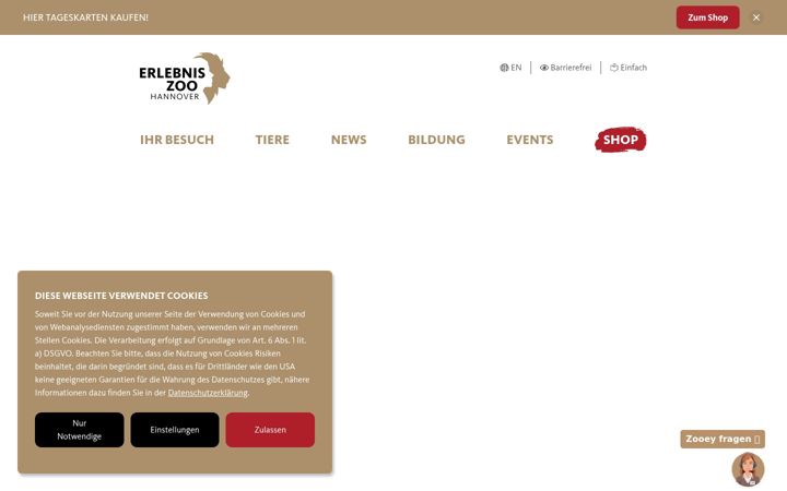 Screenshot of zoo-hannover.de
