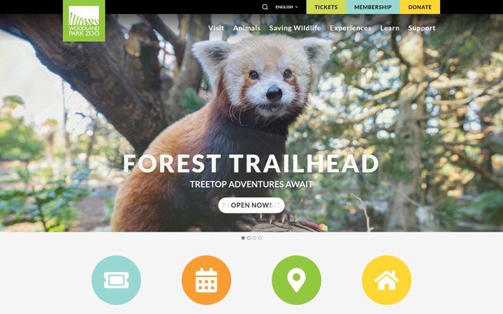 Screenshot of zoo.org