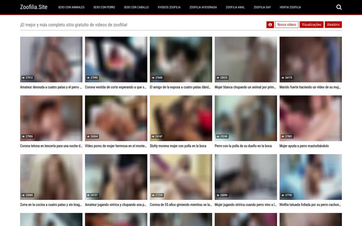 Screenshot του zoofilia.site