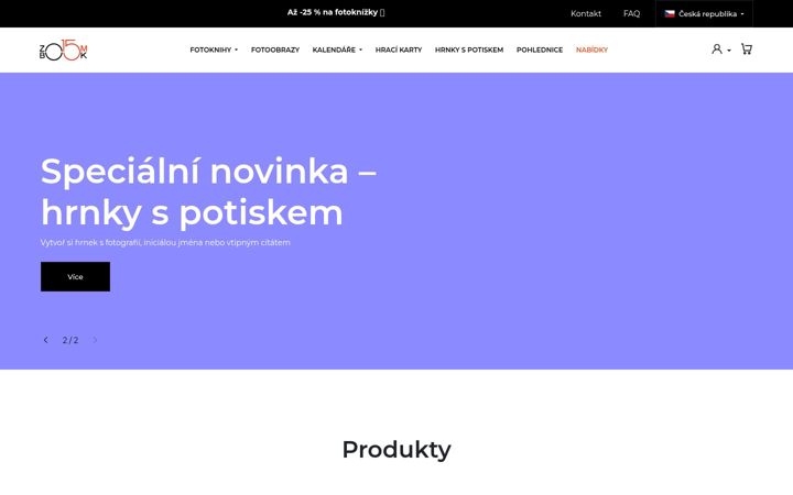 Screenshot stránky zoombook.cz
