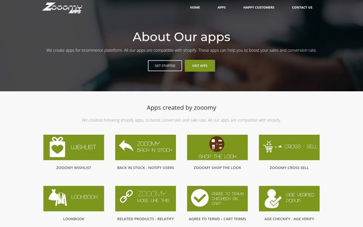 Екранна снимка на zooomyapps.com