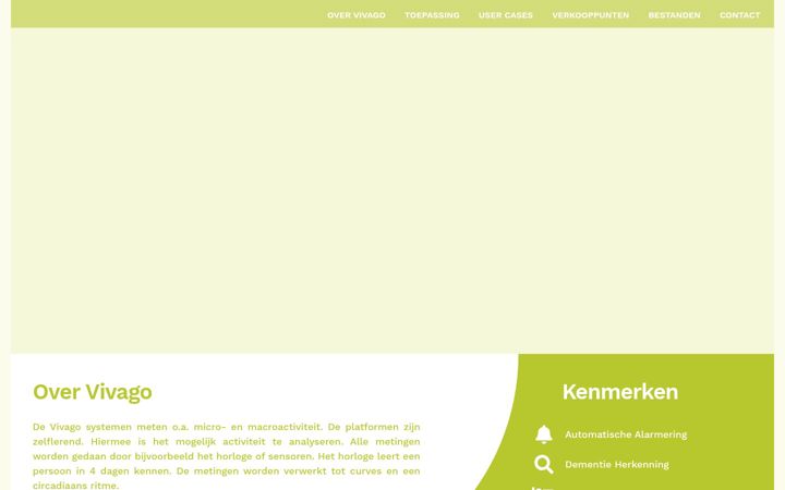 Screenshot of zorghorloge.nl